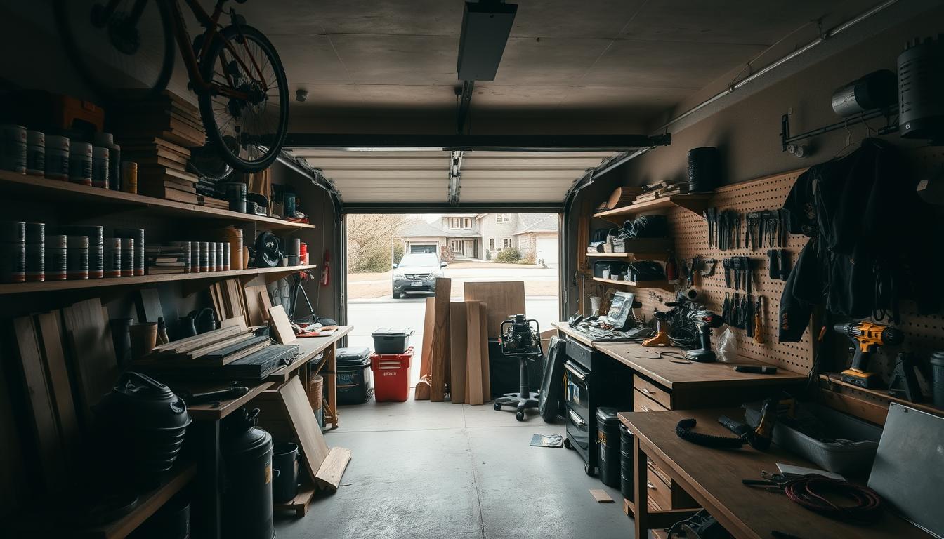 nachbar nutzt garage als werkstatt