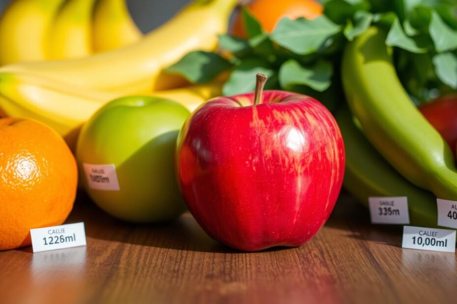 wie viele kalorien sind in einem apfel