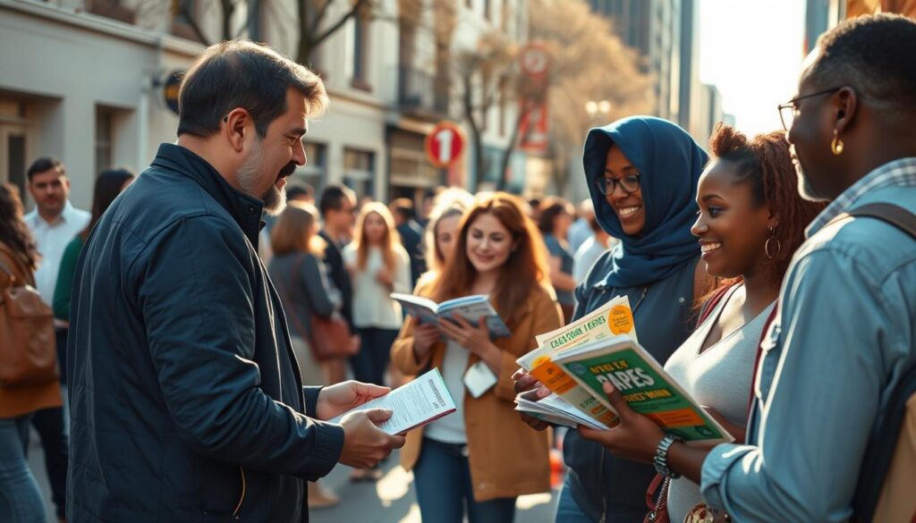 Zeugen Jehovas missionieren