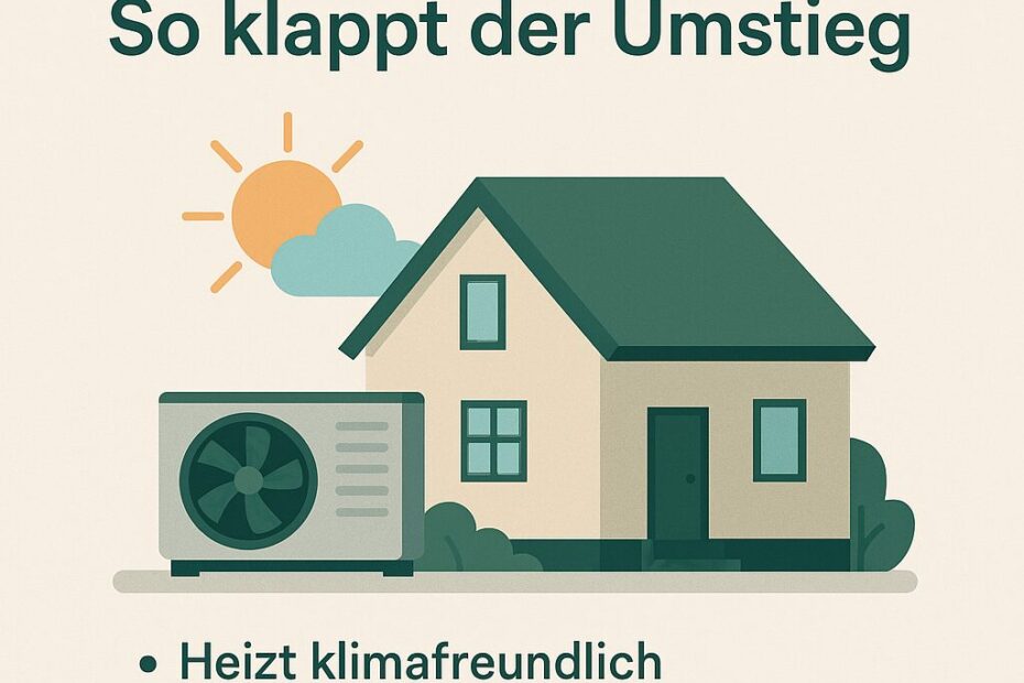 Nachhaltig heizen mit Wärmepumpe – So klappt der Umstieg